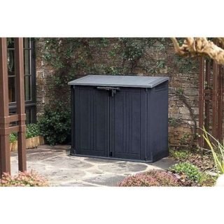 Keter Store It Out Nova 880L Storage Box (with pistons) – Dark Grey with Light Grey Lid - Image 3